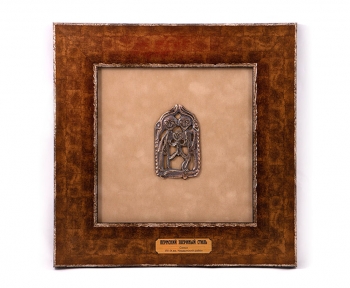 Среднее панно (300х300 мм). Семья. VIII- IXв.в. Чердынский район